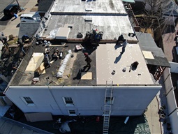 New York flat roofing installation